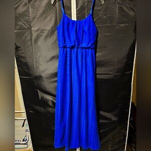 Vibrant Blue Maxi Dress